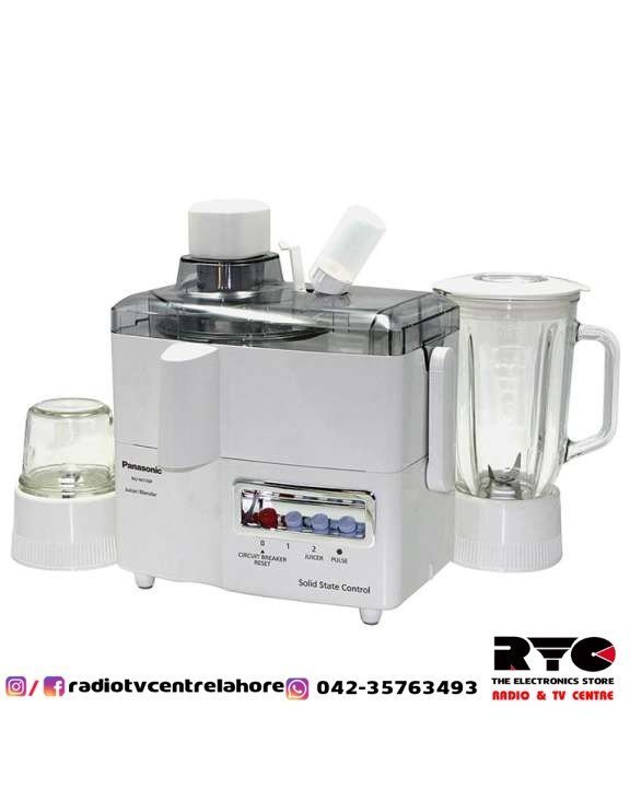 MJ-M176P Panasonic 3 in 1 Juicer Blender & Mill-White