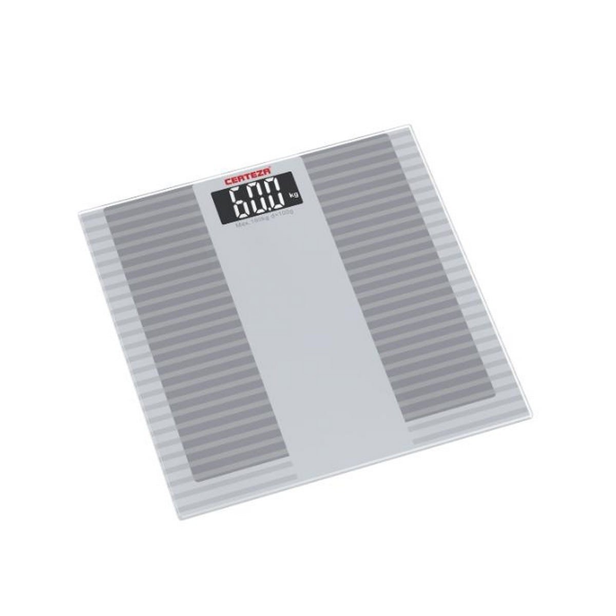 GS810 Certeza Bathroom Digital Scale with Safety Glass Large LCD