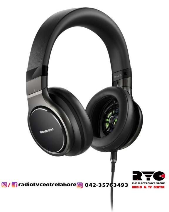 PR-HD10E-K - Panasonic Stereo Wired Around-Ear Headphones - Black