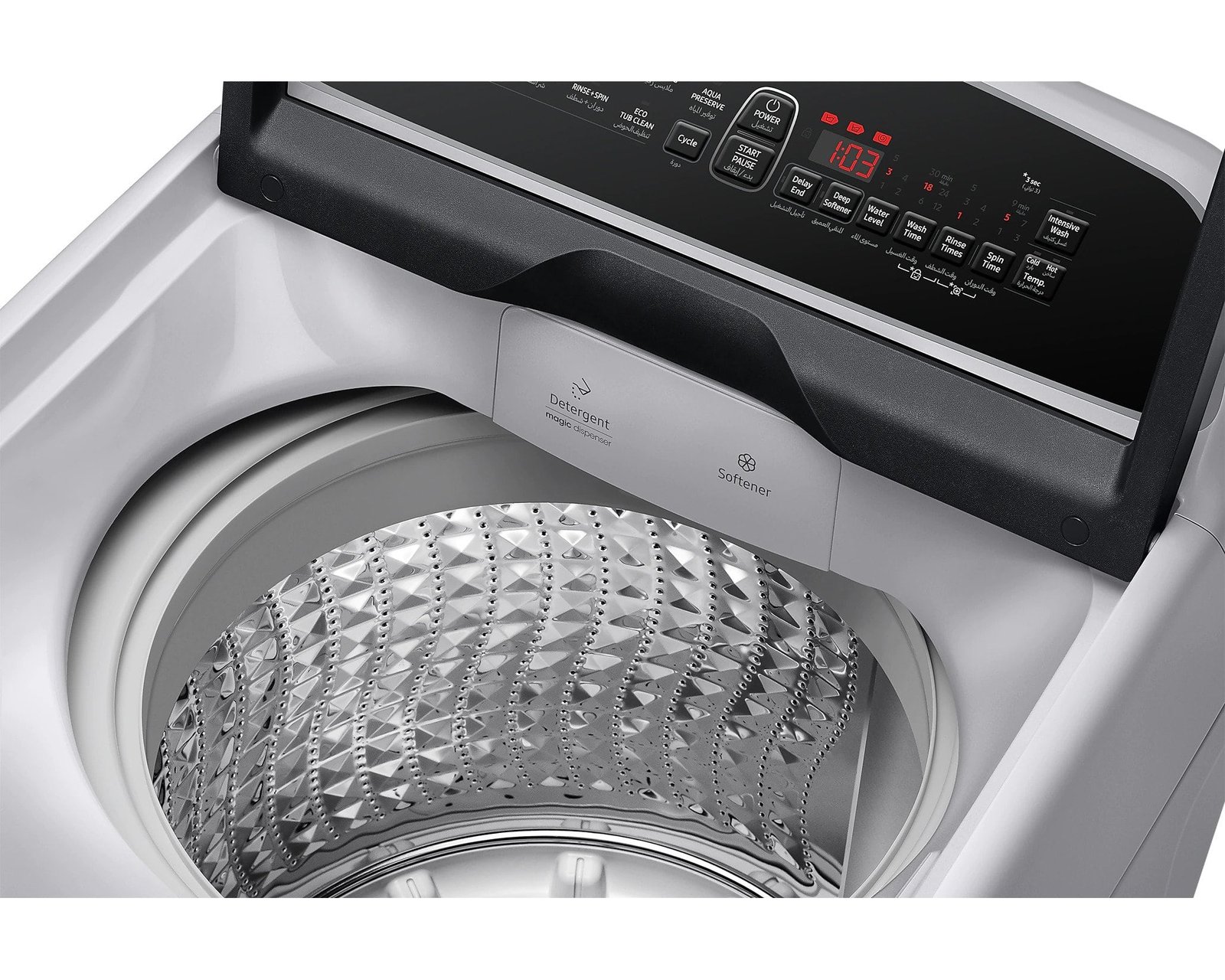 WA90T5260BY Samsung Full Auto Top Loading Washer 9Kg - Image 3
