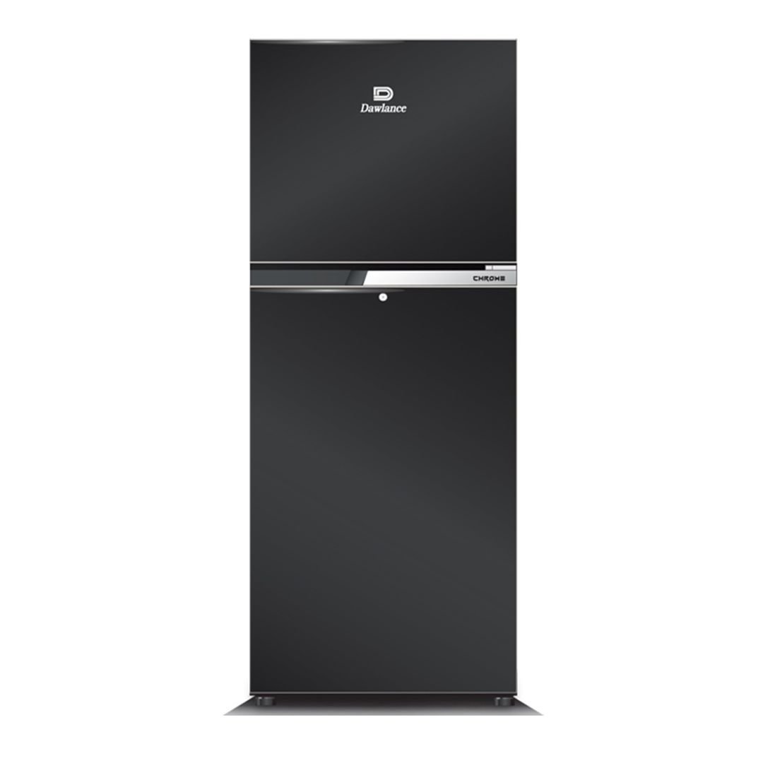 DW-91999 CHOROME Dawlance Refrigerator Double Door Direct Cool Hairline Black