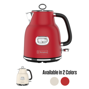 WKWK142WH Westinghouse 1.7L Retro Electric Kettle