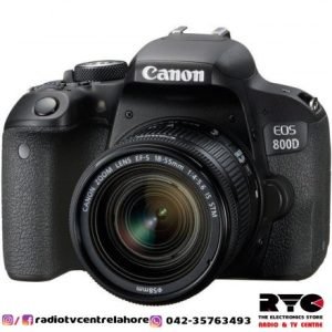 EOS-800D 18-55 STM Canon DSLR Camera Kit Black