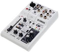 AG03Y Yamaha 3 Ch Mixer Black