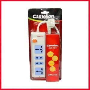 CMS-541 Camelion Extension Lead (3Mtr 4Sockets)