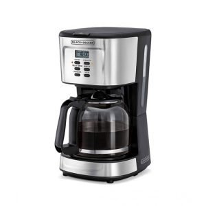 DCM85 Black & Decker Coffee Maker LCD Display (Silver Black)