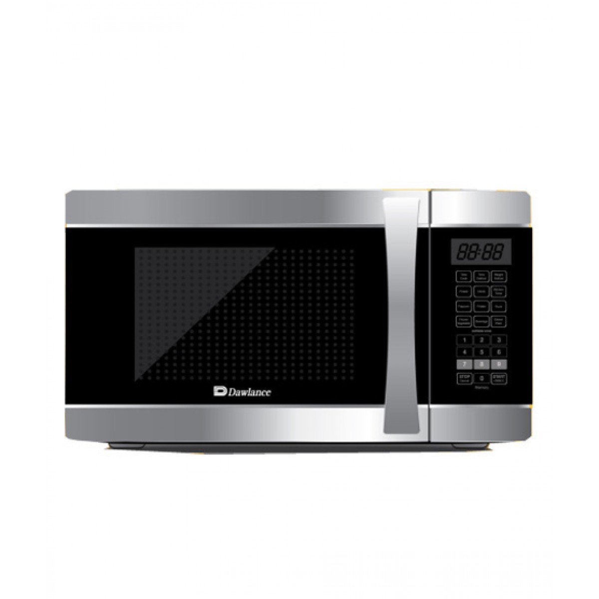 DW-162HZP Dawlance Microwave Oven Solo 62Liter Silverish Black