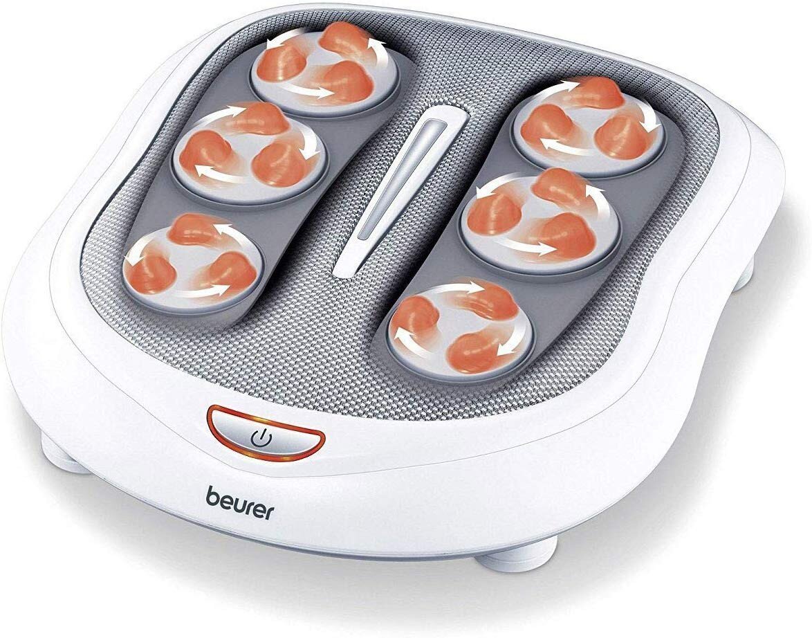 FM60 Beurer 18 Shiatsu Foot Massager Heads 50-W