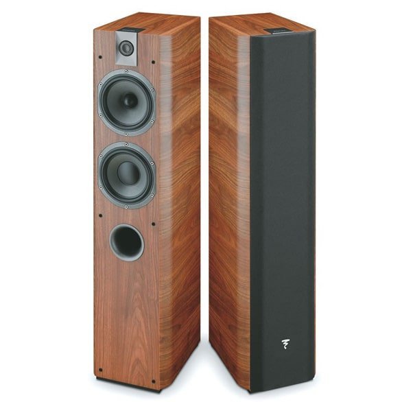 Chorus-716-WN Focal Floor Standing Speaker Walnut