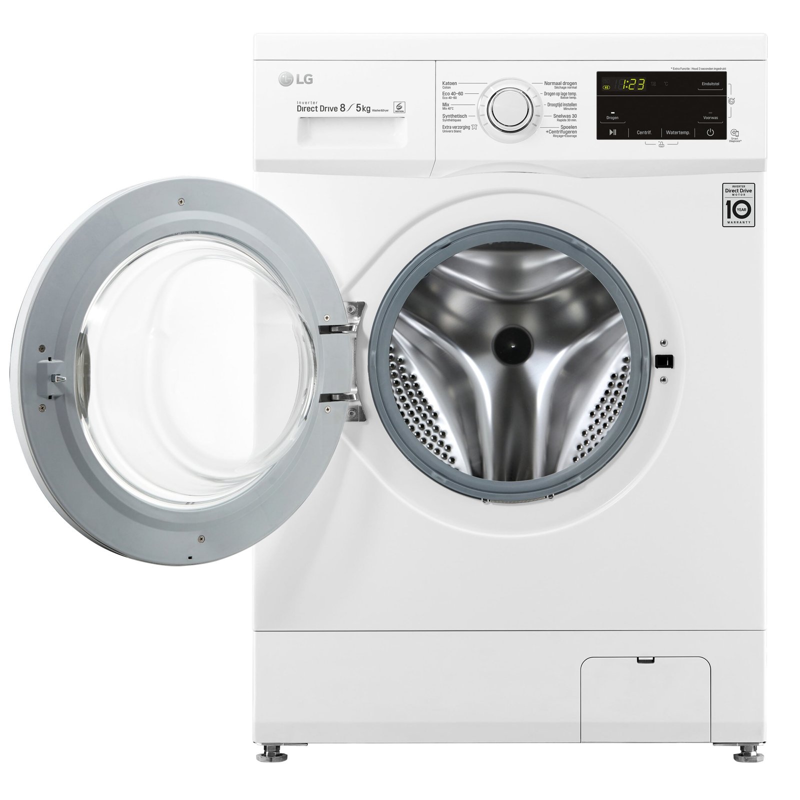 GD3M108N3 LG Front Load Washer & Dryer 8KG/5KG