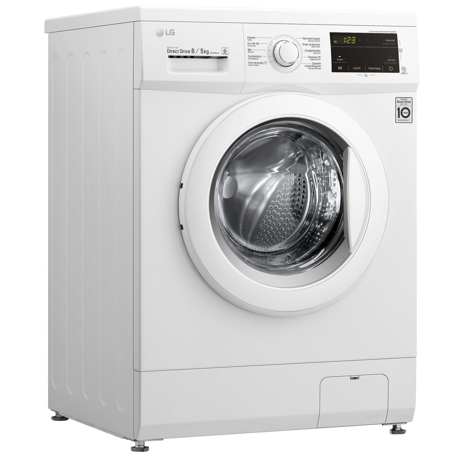 GD3M108N3 LG Front Load Washer & Dryer 8KG/5KG - Image 2
