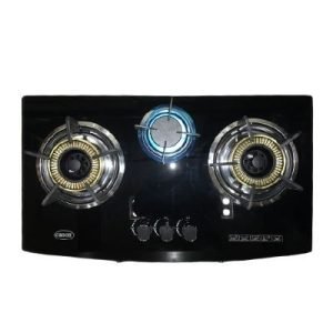 HB-CA-24 Canon Kitchen Hob Shower 3 Burner 3D Glass