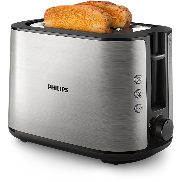 HD2650/91 Philips Viva Collection Toaster Full Metal Silver