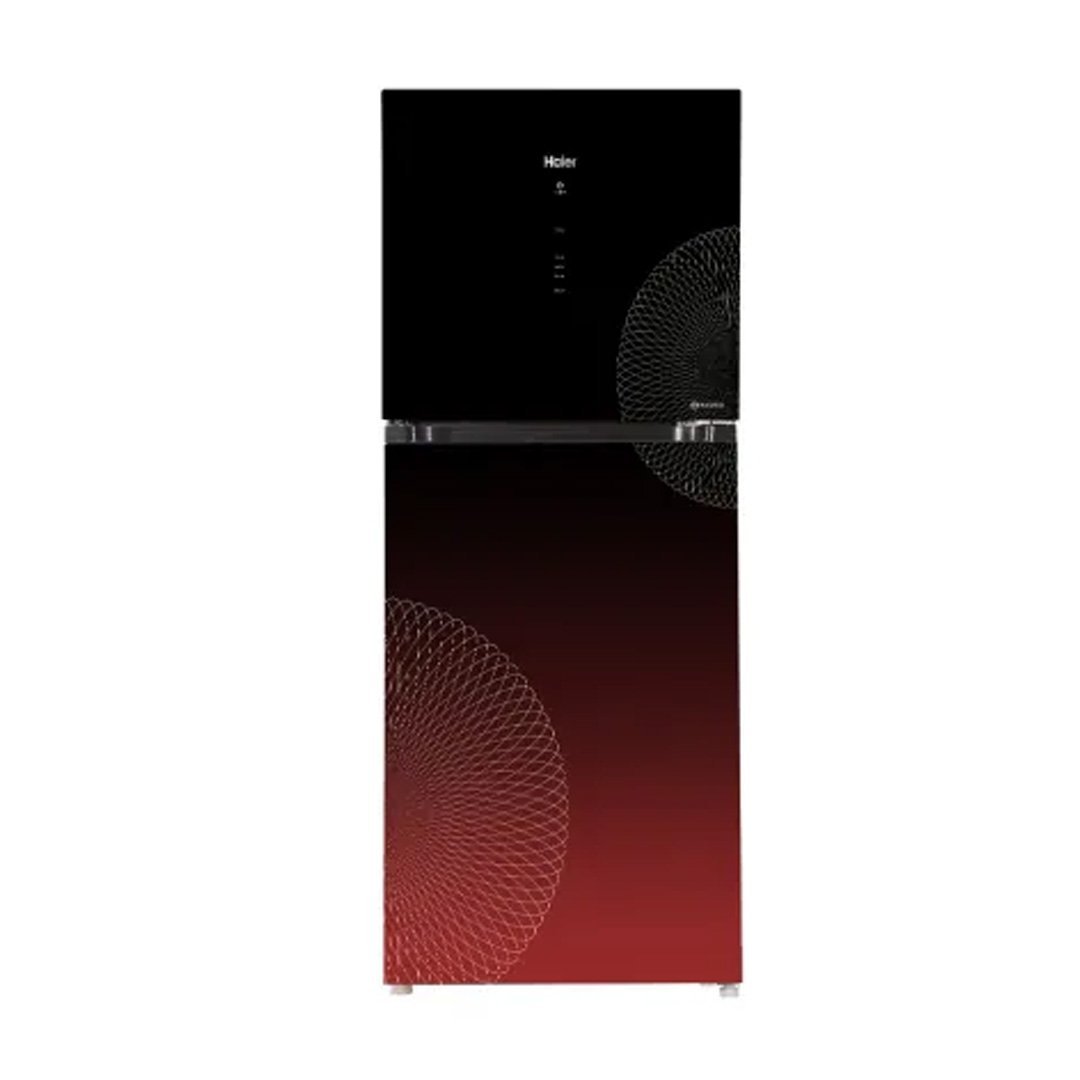 HRF-398IARA Haier Inverter Direct Cool Double Door Refrigerator 398Ltr Red