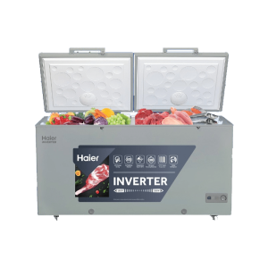 HDF-385IG Haier Double Door Inverter Deep Freezer Grey