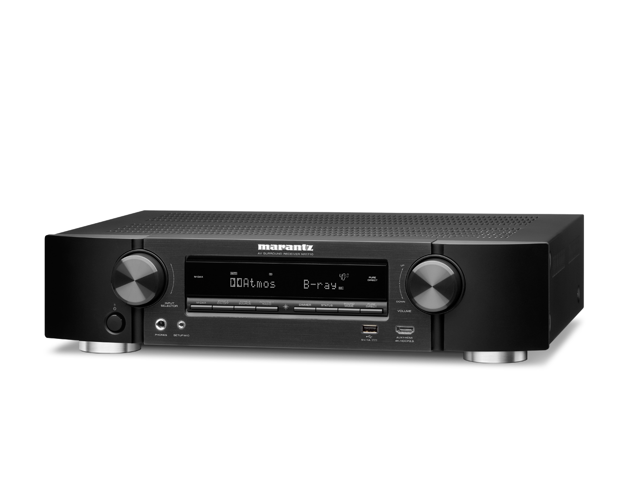 NR1710 Marantz Slim 7.2Ch 4k Ultra HD AV Receiver with HEOS