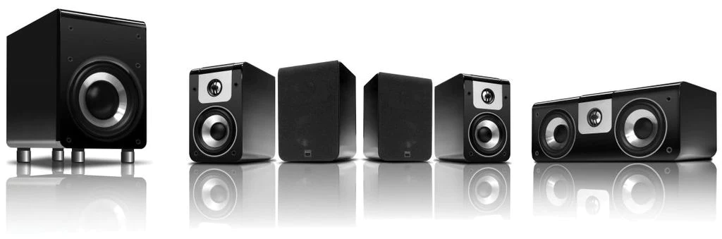 Viso 5.1 NAD Satellite Speaker Black