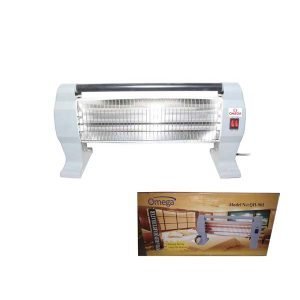 QH901 Omega Electric Quartz Heater 1200W Grey