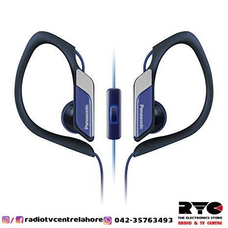 RP-HS34M-A Panasonic Clip Type Wired In-Ear Earphones Blue