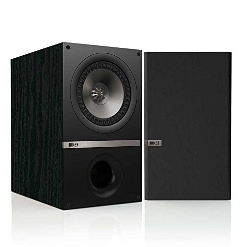 Q300 KEF Bookshelf Speaker High Quality Black