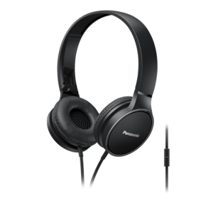 RP-HF300M Panasonic Stereo Wired On-Ear Headphones Black