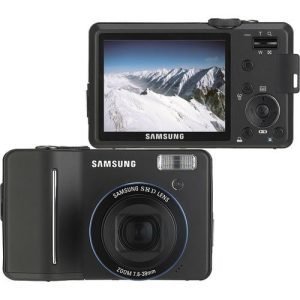 S1050 Samsung Digital Camera Screen Size 3inch 10.1MP Black