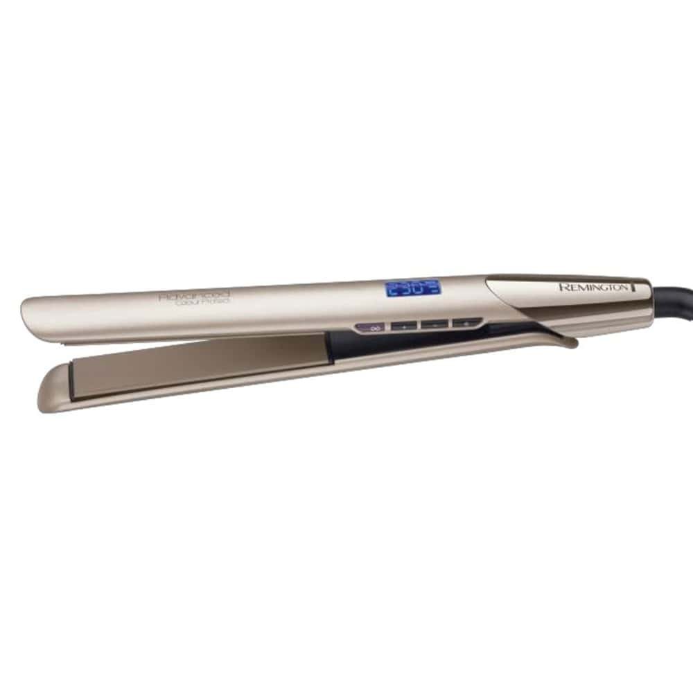 S8605 Remington Advance Color Protect Hair Straightener Silver