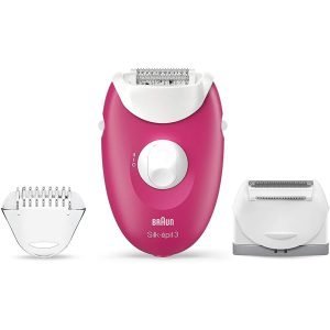 SE3410 Braun Silkepil-3 Epilator (Pink)