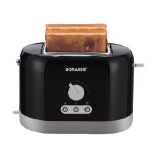 ST209 Sonashi Toaster 2 Slice Black