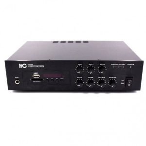 TB60 ITC Integrated Audio Mixer Amplifier Black