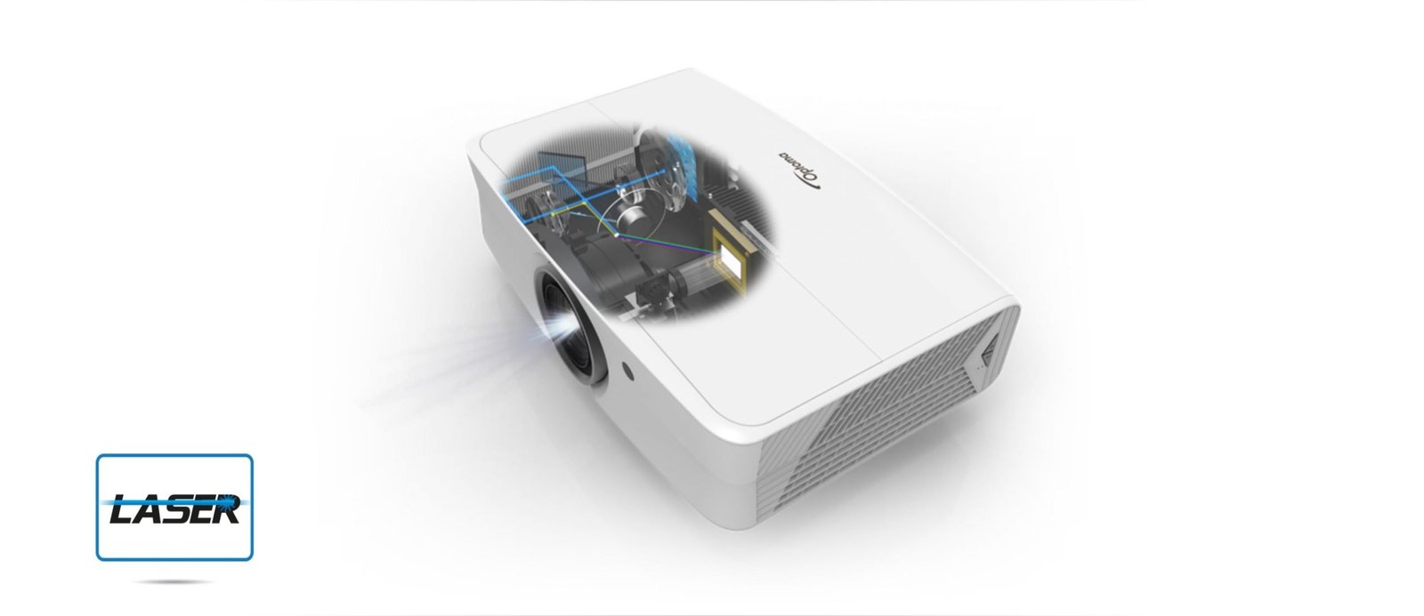 UHZ65LV Optoma 4K UHD Laser Projector 5000 Lumens White