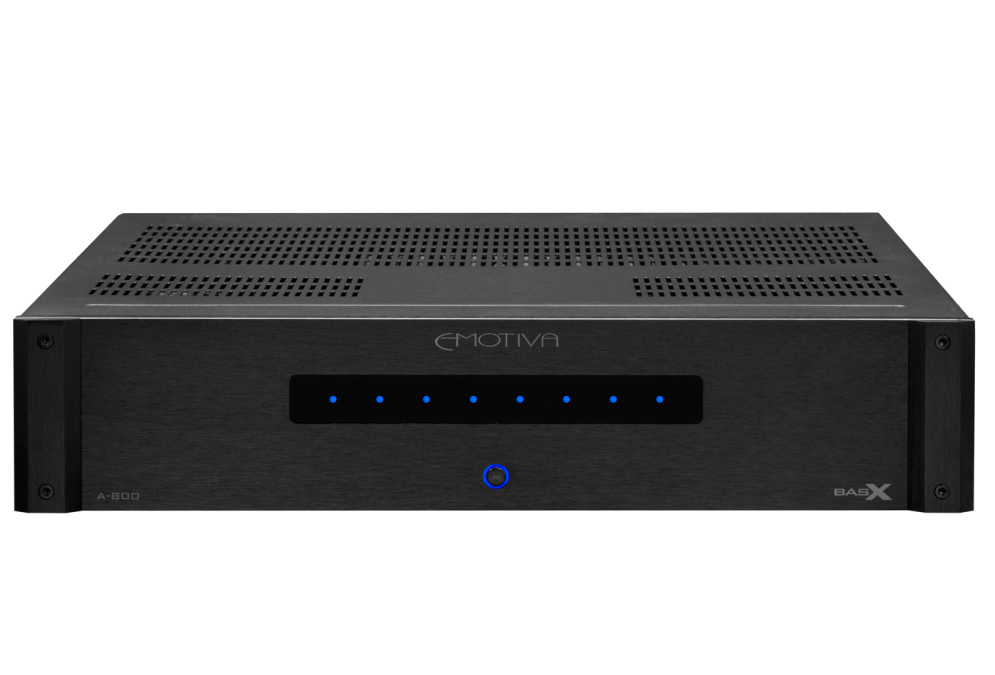 BasX A800 Emotiva Multi-Zone 8 Channel Power Amplifier