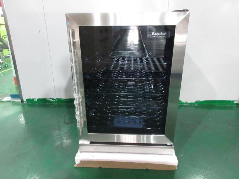 ESQ-WC-72 Esquire Wine Cooler 5Cft Chiller Silver/Black