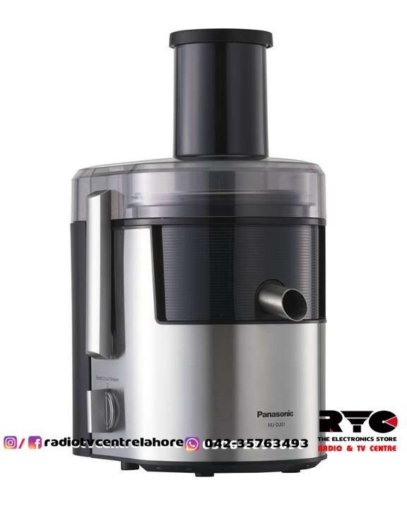 MJ-DJ01 - Panasonic Fruit Juicer -Black & Sliver
