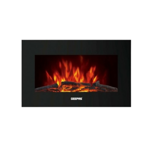 GFH9555P Geepas Fire Place Quartz Heater (1000/2000W) Black