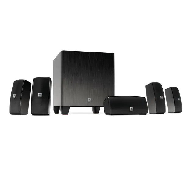 Cinema 610 JBL Home Theater Speaker System 5.1 Black