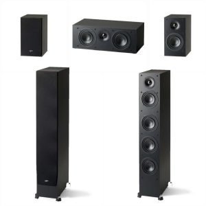 5.0 Paradigm Monitor SE hometheater set Black (1Pair) SE6000F | (1Pair) SE Autom | (1Pc) SE2000C