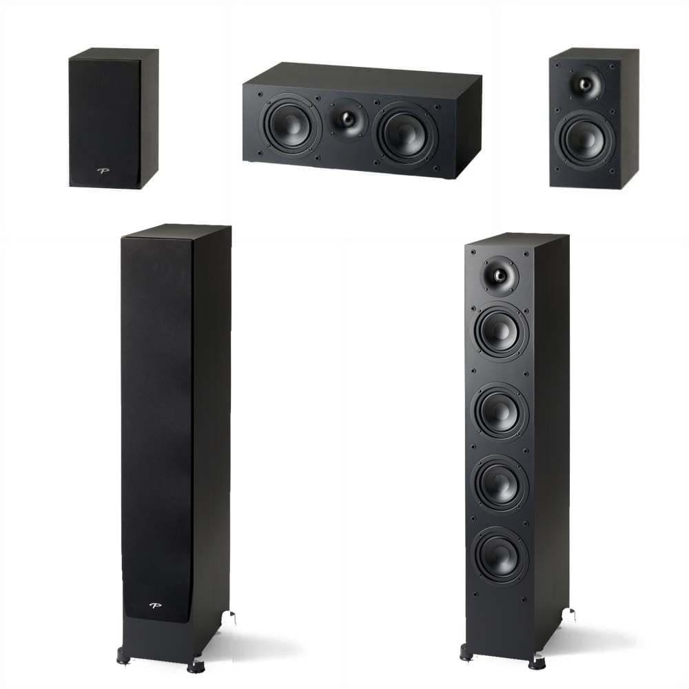 5.0 Paradigm Monitor SE hometheater set Black (1Pair) SE6000F | (1Pair) SE Autom | (1Pc) SE2000C