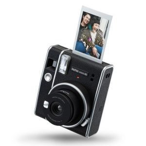 Instax Mini 40 Fujifilm Polaroid Instant Camera Charcol Black