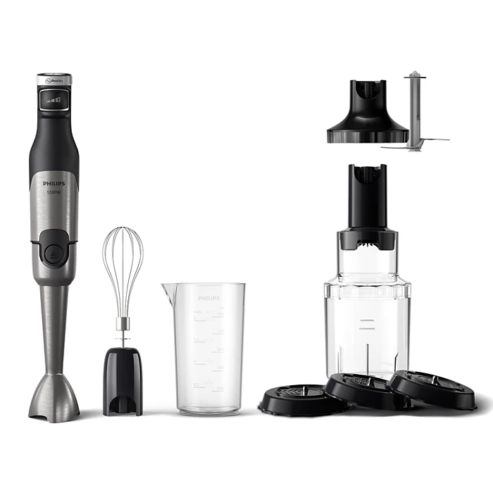 HR2684/00 Philips Hand Blender Series 5000 1200W Silver Black
