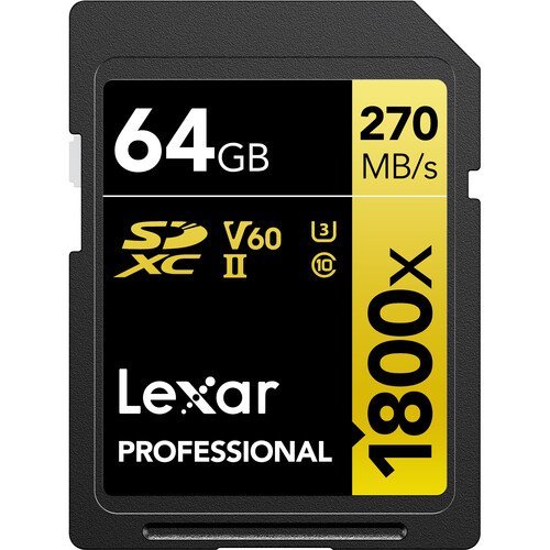Lexar 64GB 1800x Memory Card